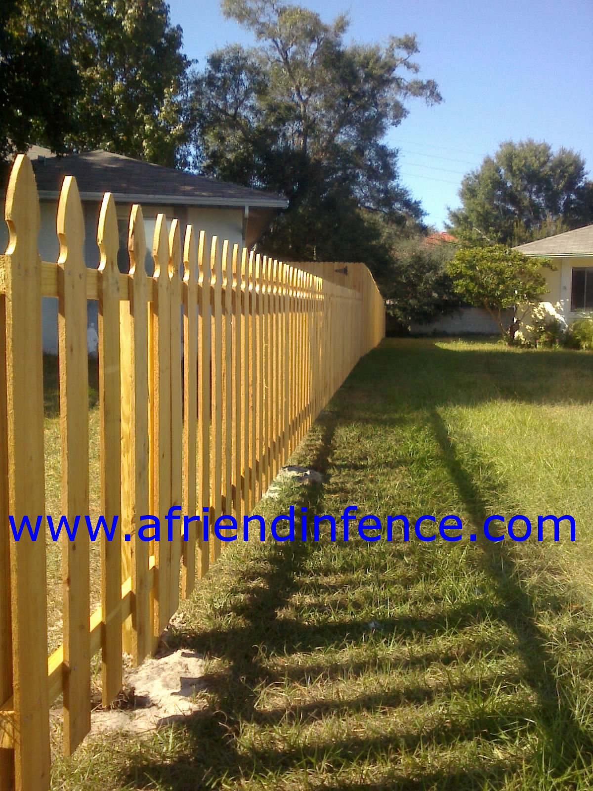 A picket fence